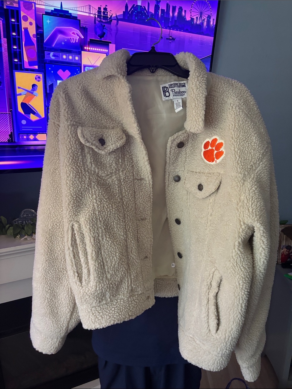 Clemson Sherpa Jacket